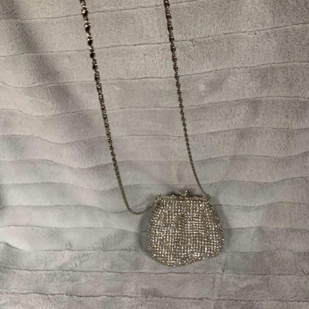 Rhinestone evening bag - Picture 5 of 6